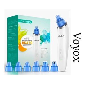 VOYOR Blackhead Acne White
Heads Remover Pore Vacuum
Electric Face Cleaner BR410